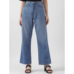 Van Heusen Blue Cotton Regular Fit Mid Rise Jeans-picture-43