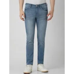 Van Heusen Blue Cotton Skinny Fit Jeans-picture-48