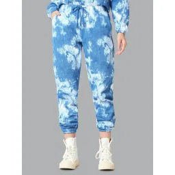 Van Heusen Blue Printed Joggers-picture-19