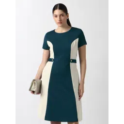 Van Heusen Blue Regular Fit Formal Dress-picture-34