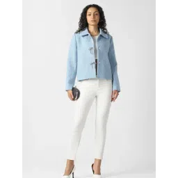 Van Heusen Blue Regular Fit Jacket image 5
