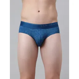 Van Heusen Blue Regular Fit Printed Briefs-picture-38