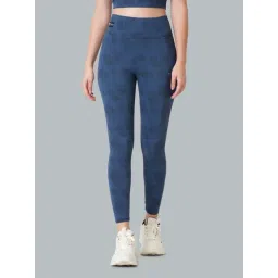 Van Heusen Blue Regular Fit Printed Tights-image-43