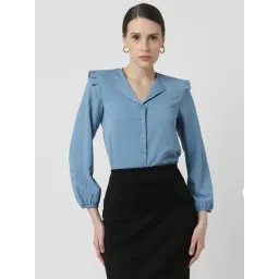 Van Heusen Blue Regular Fit Shirt-picture-29