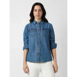 Van Heusen Blue Regular Fit Shirt-picture-37