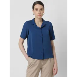 Van Heusen Blue Regular Fit Shirt-picture-12