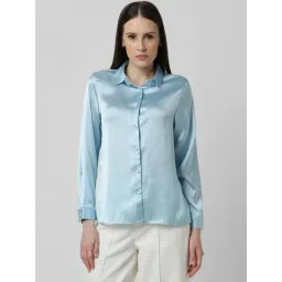 Van Heusen Blue Regular Fit Shirt-picture-36