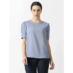 Van Heusen Blue Regular Fit Top-image-40