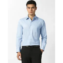 Van Heusen Blue Slim Fit Shirt-picture-33