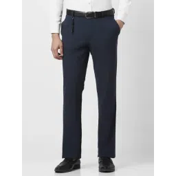 Van Heusen Blue Slim Fit Trousers-picture-24