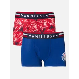 Van Heusen Boys Pack Of 2Printed  Label Free Trunks IKIBTR2AP1021053-picture-25
