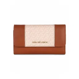 Van Heusen Brown Casual Leather Wallet for Women-image-40