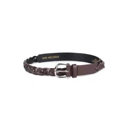 Van Heusen Brown Leather Waist Belt for Women-image-38