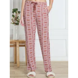 Van Heusen Brown Printed Pyjamas-picture-44