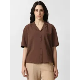Van Heusen Brown Regular Fit Shirt-picture-31