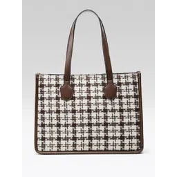 Van Heusen Checked Shoulder Bag image 5