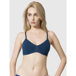 Van Heusen Comfort Fit Anti Bacterial Non Padded Shaper Bra - Blue Opal-picture-26