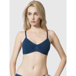 Van Heusen Comfort Fit Anti Bacterial Non Padded Shaper Bra - Blue Opal-picture-33