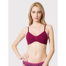 Van Heusen Comfort Fit Anti Bacterial Non Padded Shaper Bra - Burgundy-picture-27
