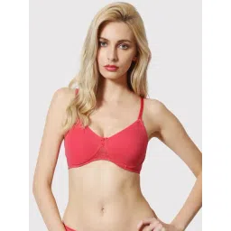 Van Heusen Comfort Fit Anti Bacterial Non Padded Shaper Bra - Coral-picture-37