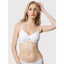 Van Heusen Comfort Fit Anti Bacterial Non Padded Shaper Bra - White-picture-36