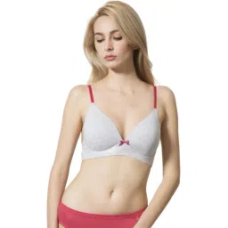 Van Heusen Comfort Fit Anti Bacterial Padded Solid Live-In Bra - Grey Melange-picture-13