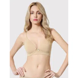 Van Heusen Comfort Fit Anti Bacterial Padded Solid Live-In Bra - Skin-picture-17