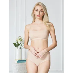 Van Heusen Comfort Fit Non Padded Wireless Solid Bralette - Candied Ginger-picture-33