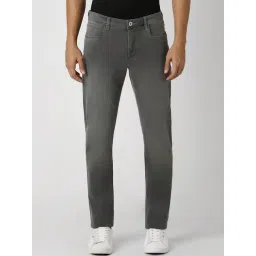 Van Heusen Denim Labs Grey Cotton Regular Fit Jeans-picture-38