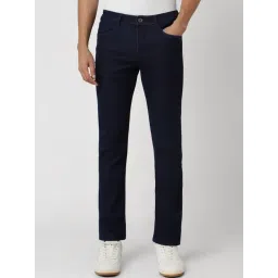 Van Heusen Denim Labs Navy Cotton Slim Fit Jeans-picture-21