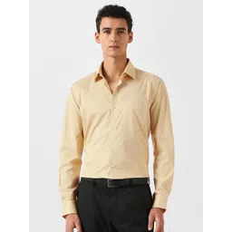 Van Heusen Geometric Printed Spread Collar Pure Cotton Formal Shirt-picture-37