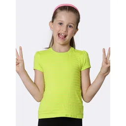 Van Heusen Girls Tonal Stripe Round Neck T-Shirt-picture-30