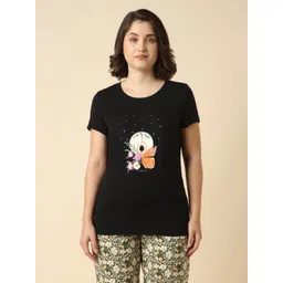 Van Heusen Graphic Printed Round Neck Relaxed Fit T-shirt-picture-33