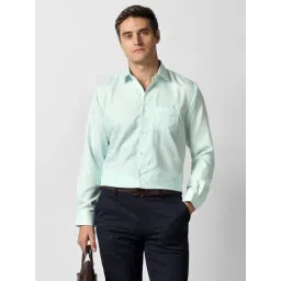 Van Heusen Green Cotton Regular Fit Shirt-picture-41