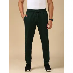 Van Heusen Green Regular Fit Joggers-picture-22