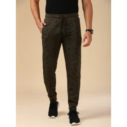 Van Heusen Green Regular Fit Printed Joggers-picture-19