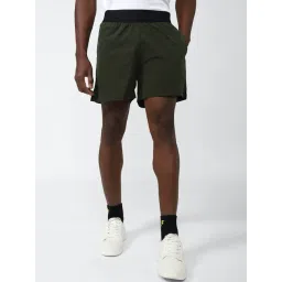 Van Heusen Green Regular Fit Shorts-picture-28
