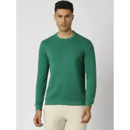 Van Heusen Green Regular Fit Sweatshirt-picture-30