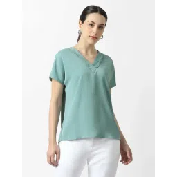 Van Heusen Green Regular Fit Top-picture-28
