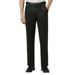 Van Heusen Green Regular Fit Trousers-picture-26
