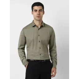 Van Heusen Green Slim Fit Shirt-picture-32