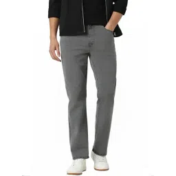 Van Heusen Grey Cotton Slim Fit Jeans-picture-39