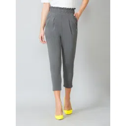 Van Heusen Grey Mid Rise Pants-picture-26