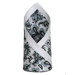 Van Heusen Grey Printed Scarf and Pocket Square-picture-12