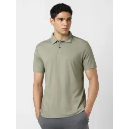 Van Heusen Grey Regular Fit Polo T-Shirt-picture-39