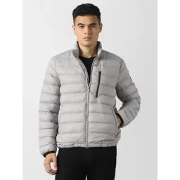 Van Heusen Grey Regular Fit Puffer Jacket-picture-11