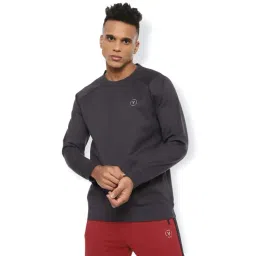 Van Heusen Grey Regular Fit Sweatshirts-picture-25