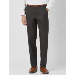 Van Heusen Grey Regular Fit Trousers-picture-46