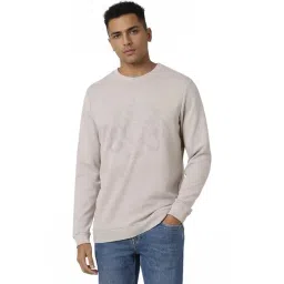 Van Heusen Grey Slim Fit Printed Sweatshirt-picture-21