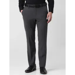 Van Heusen Grey Slim Fit Trousers-picture-25